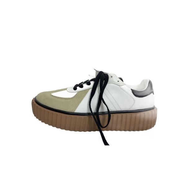 JaVa◆ローカットスニーカー/LL/WHT/レザー