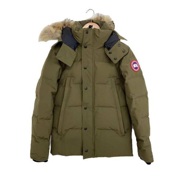 CANADA GOOSE◆ダウンジャケット/XS/ナイロン/KHK/無地/3808MA