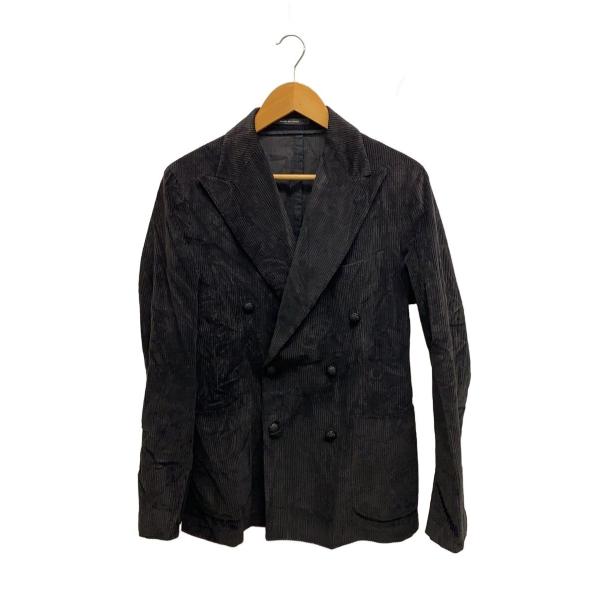 TAGLIATORE◆テーラードジャケット/--/コットン/BLK/無地/G-DARREL20K/汚...