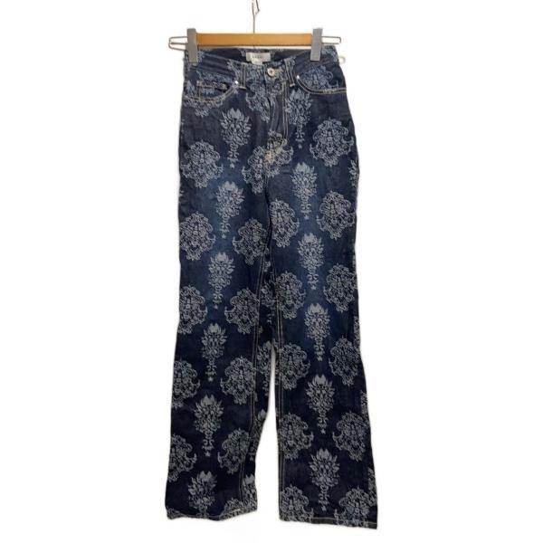 AMERI◆ボトム/24/コットン/NVY/02220860240