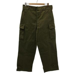 FRENCH MILITARY◆フランス軍/M-47/前期/ツイル/スレ・アタリ/ボトム/35/コットン/KHK