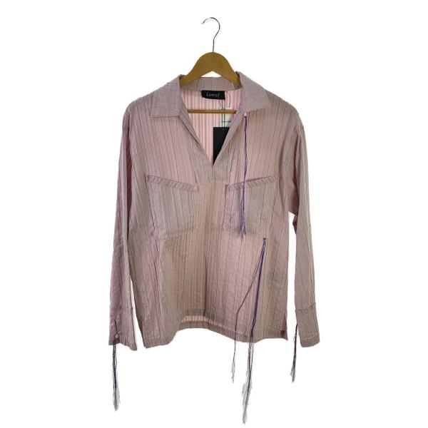 Lamrof◆Just like a baby shirt/長袖シャツ/1/コットン/PNK/LM-...
