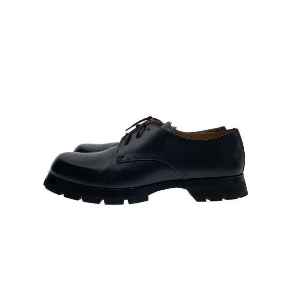 JIL SANDER◆MAN DERBY/使用感、履きジワ有/シューズ/UK10/BLK/JI355...
