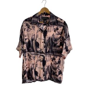 WACKO MARIA◆25SS/×ELLEN VON UNWERTH/アロハシャツ/M/レーヨン/PNK/総柄