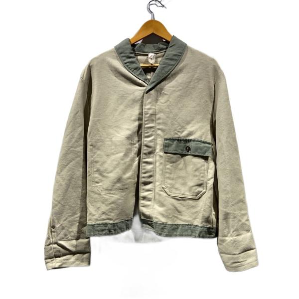 -80s/SCHUMER SECAN/ドイツ/ショールカラー カバーオール/54/コットン/GRN