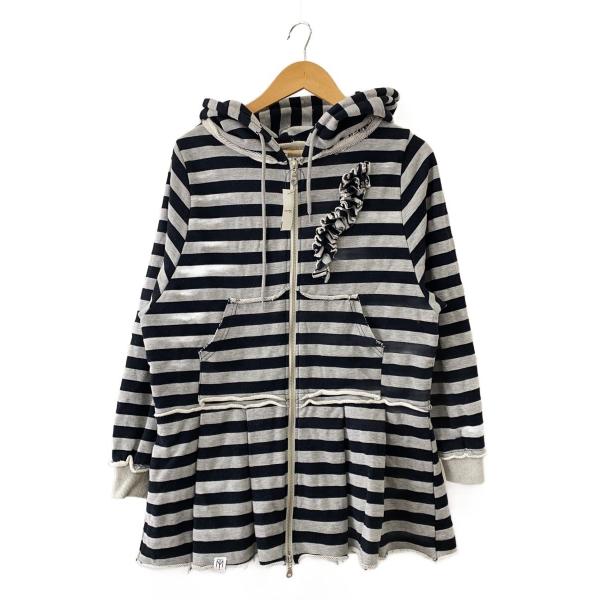 TIE.ME/double-zip pleated one-piece/FREE/コットン/GRY/...