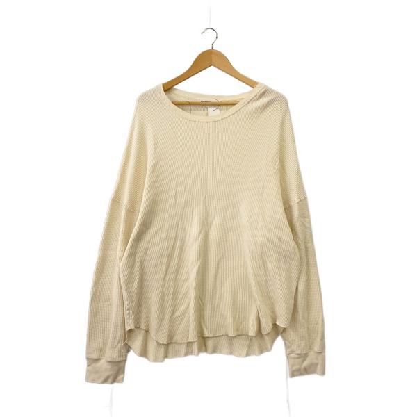 discovered◆23AW/DAMAGE WAFFLE CUTSAWN/長袖Tシャツ/1/コット...