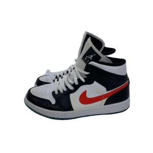 NIKE◆AIR JORDAN 1 MID/27.5cm/WHT