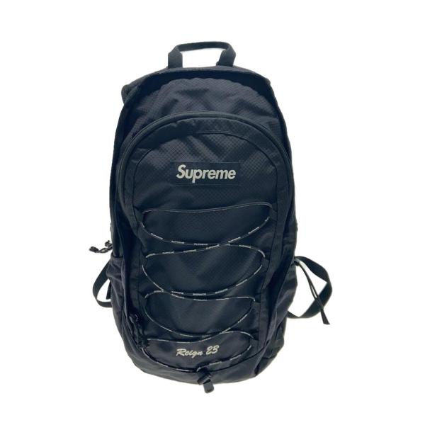 Supreme◆22SS/REIGN23 BACKPACK/リュック/ナイロン/BLK