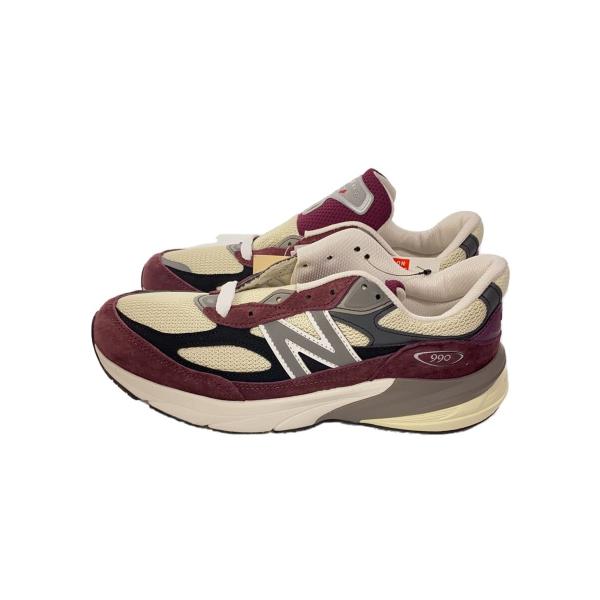 NEW BALANCE◆ローカットスニーカー/27cm/PUP/スウェード/U990TF6
