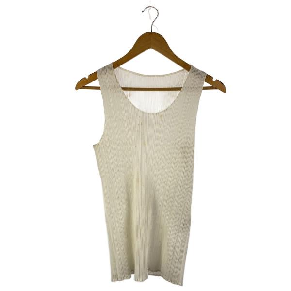 PLEATS PLEASE ISSEY MIYAKE◆キャミソール・タンクトップ/5/ポリエステル/...
