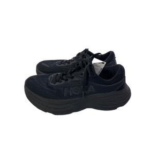 HOKA(HOKA ONE ONE)◆BONDAI 8/ローカットスニーカー/23.5cm/BLK/1127953//