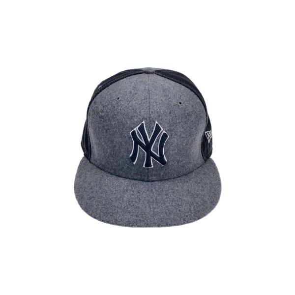 NEW ERA◆USA製/New York Yankees/ツートン/キャップ/7 5/8/アクリル...