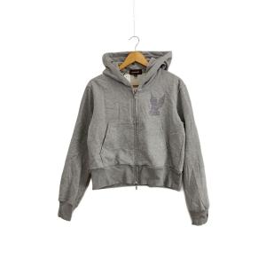 MASU◆25SS MB ZIP-UP HOODIE ジップパーカー/48/コットン/GRY/B25F9CS001//