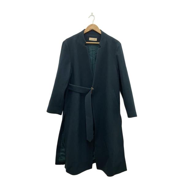 CULLNI◆STUDIOUS限定別注タイロッケンコート/1/ウール/GRN/18-AW-031