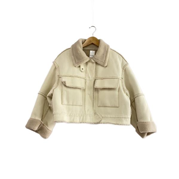 AMERI◆ジャケット/--/コットン/WHT/02320630960