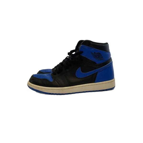 NIKE◆AIR JORDAN 1 RETRO HIGH OG/US8.5/BLU/555088-0...