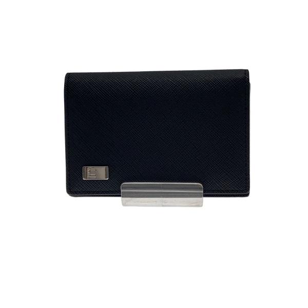 dunhill◆カードケース/PVC/BLK/メンズ//