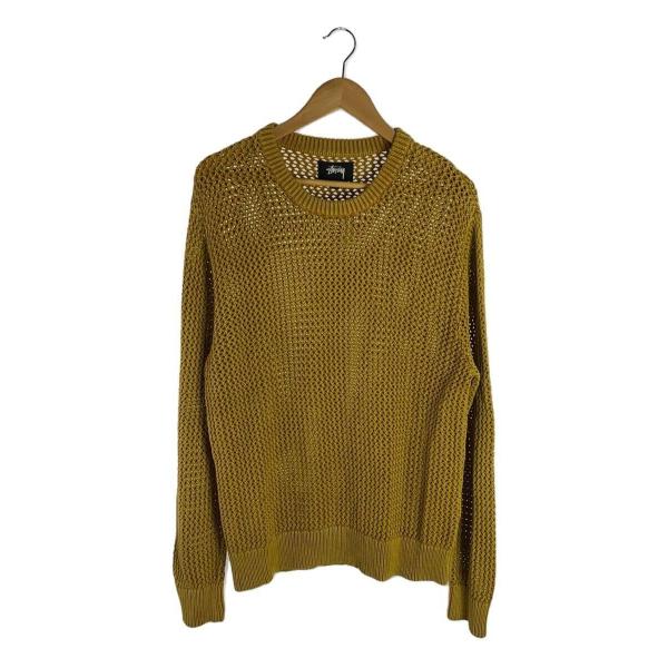 STUSSY◆Stussy Pigment Dyed Loose Gauge Sweater/セータ...