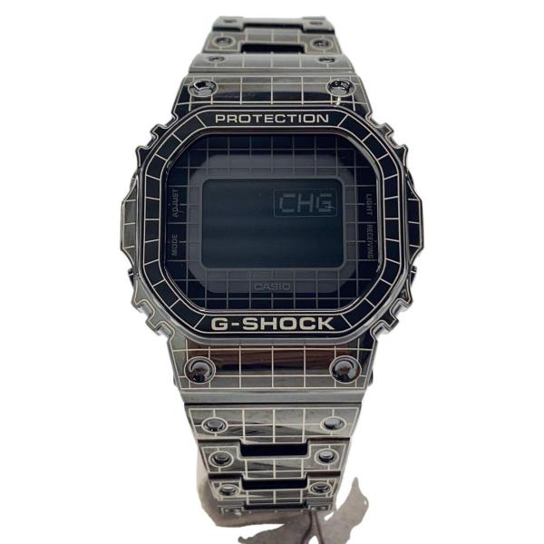 CASIO◆ソーラー腕時計/デジタル/BLK/BLK/GMW-B5000CS-1JR