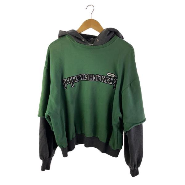 Gosha Rubchinskiy◆COMBO HOODED SWEAT SHIRT/パーカー/S/...