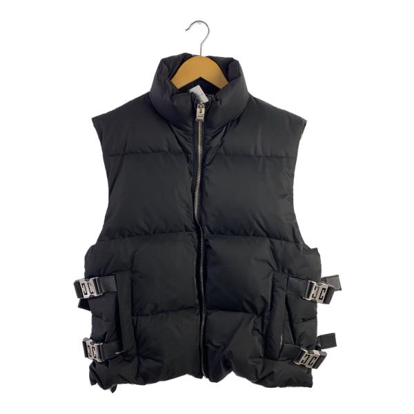 GIVENCHY◆23AW/4Gメタルバックル パファーベスト/50/ポリエステル/BLK/BM00...
