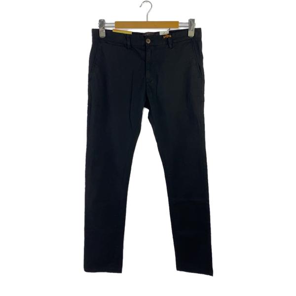 RRL◆STRETCH SLIM CHINO/32/コットン/BLK/782504843002