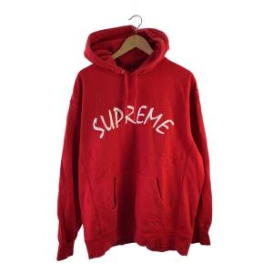Supreme◆21SS/FTP ARC HOODED SWEATSHIRT/L/コットン/RED