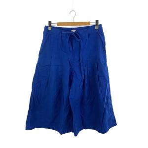 MASU◆21SS/LUCIE PLEATED SHORTS/48/コットン/BLU/MFSS-PT0721//