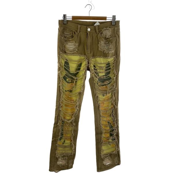 AONE4SURE/×iloveuihateu/ボトム/L/コットン/CML