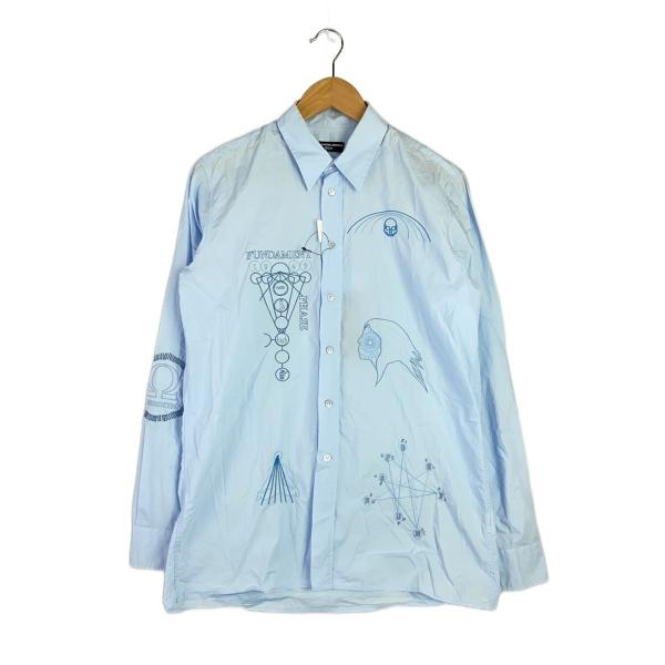 RAF SIMONS◆ARCHIVE REDUX Shirt with embroid/宗教期/長袖...