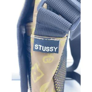 STUSSY◆ショルダーバッグ/ナイロン/BR...の詳細画像4