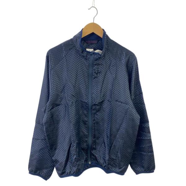 Needles Sportswear◆ウィンドブレーカー/L/ポリエステル/NVY/総柄
