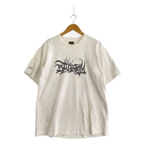 STUSSY◆COSTOMADE/Tシャツ/--/コットン/WHT//