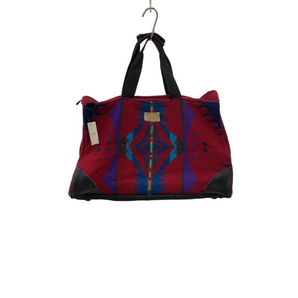 PENDLETON◆OLD/ボストンバッグ/ウール/BRD/総柄