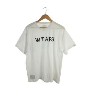 WTAPS◆Tシャツ/1/コットン/WHT/221ATDT-CSM17//