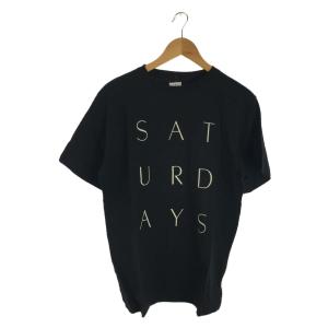 Saturdays NYC(SATURDAYS SURF NYC)◆Tシャツ/L/コットン/BLK