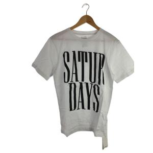 Saturdays NYC(SATURDAYS SURF NYC)◆Tシャツ/L/コットン/WHT