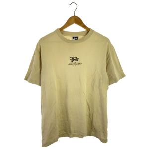 STUSSY◆80s後期/USA製/ALLSTARS/Tシャツ/M/コットン/KHK//OLD
