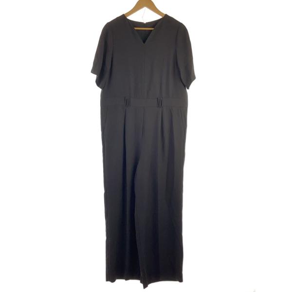 AMERI◆ワイドパンツ/0/ポリエステル/BLK/02410560370