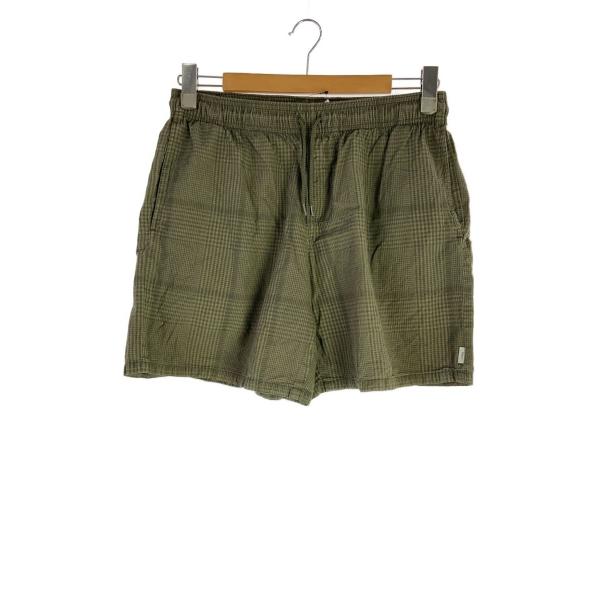 WTAPS◆ショートパンツ/3/コットン/KHK/チェック/221TQDT-PTM05