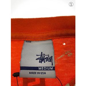 STUSSY◆90s/USA製/Tシャツ/M/...の詳細画像2
