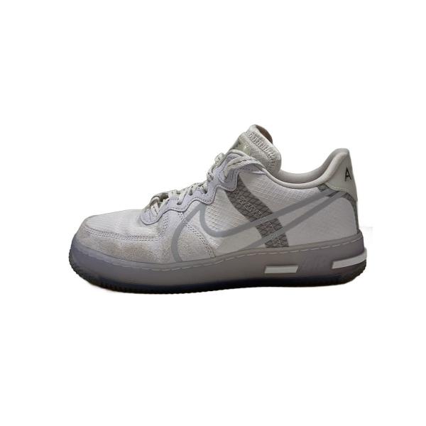NIKE◆AIR FORCE 1 REACT QS/26cm/WHT//
