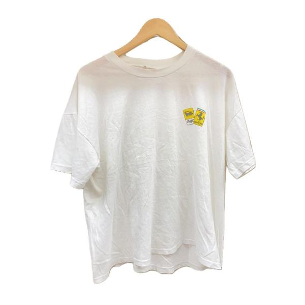 Ferrari/Tシャツ/FREE/コットン/WHT/USED