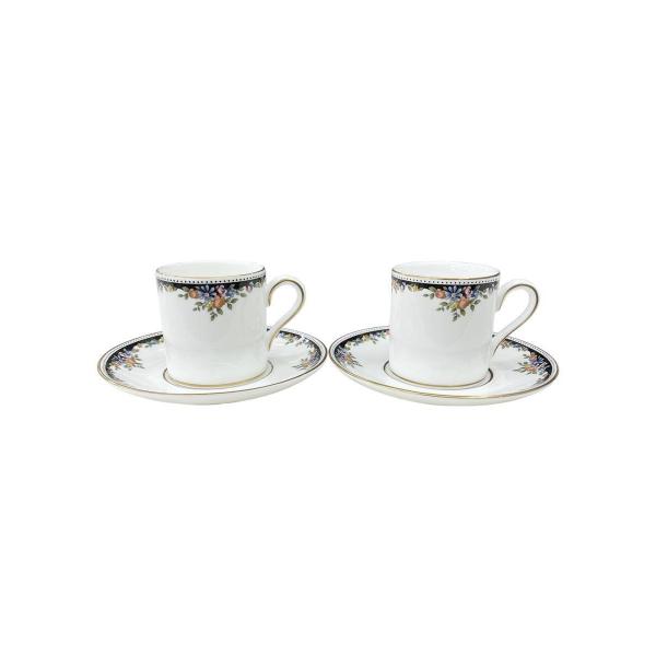 WEDGWOOD◆BONE CHINA ボーンチャイナ OSBORNE オズボーン ペアデミタスカッ...