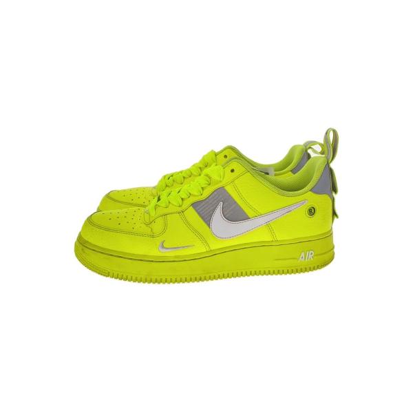 NIKE◆AIR FORCE 1 07 LV8 UTILITY/エアフォースユーティリティ/イエロー...