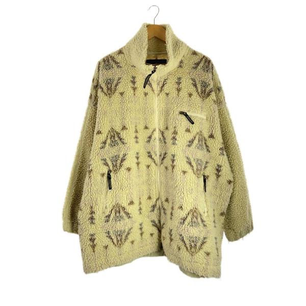 PENDLETON◆コート/FREE/ポリエステル/CRM/総柄/22837600//