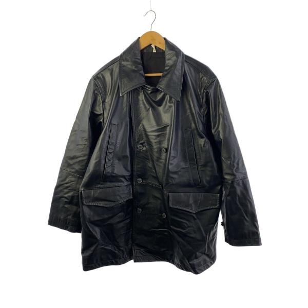 CCU/CHARLIE STORM P COAT/2/レザー/BLK/SH-41-COW