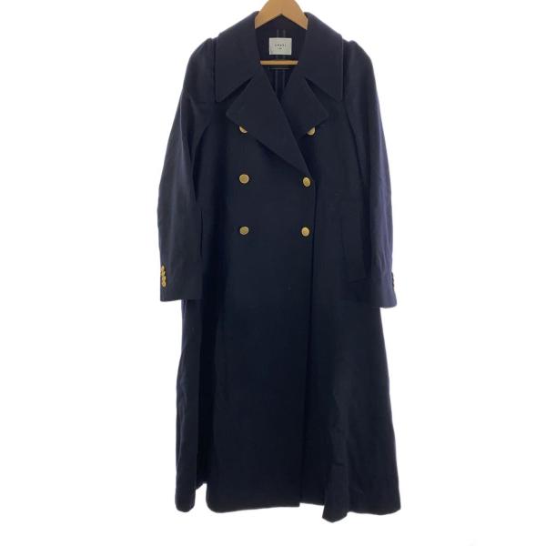 AMERI◆コート/M/ウール/ネイビー/01120730590