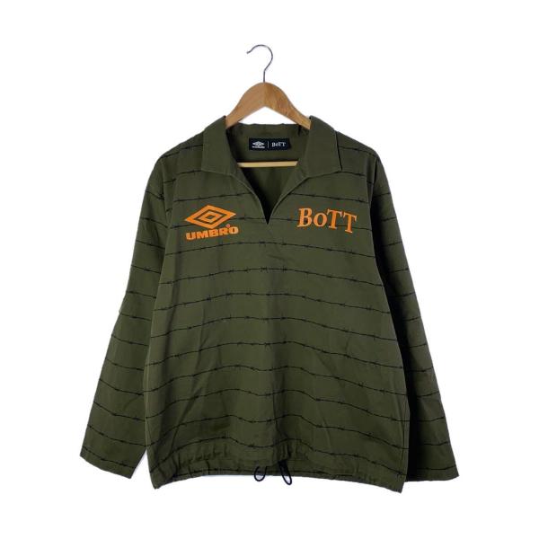 UMBRO◆×BOTT×BEAMS/Pullover Shirt/M/コットン/KHK/75-11-...